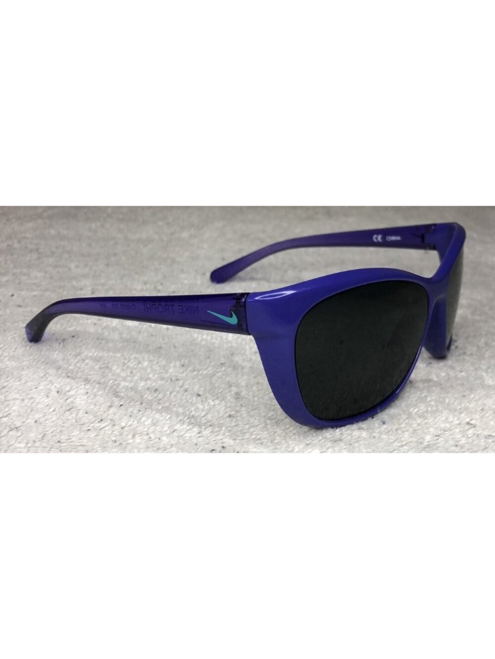 NIKE Sunglasses TROPHI EV0820 503 Kids Optical Frame Purple Polarized Glasses